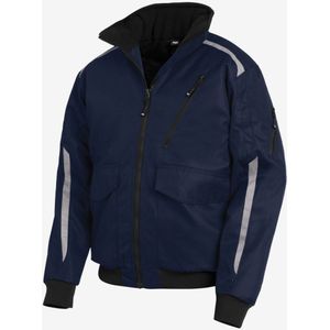 FHB Volker Werkjack met reflectoren Marineblauw maat S