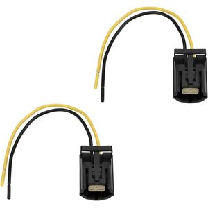2 Stks 2 Pin Vrouwelijke Connector Reparatie Plug Voorbedraad met Kabel voor Land Rover Defender Lamp Licht Compatibel met RDX WIPAC