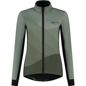 Rogelli Farah Fietsjack Winter - Dames Fietskleding - Groen - Maat S