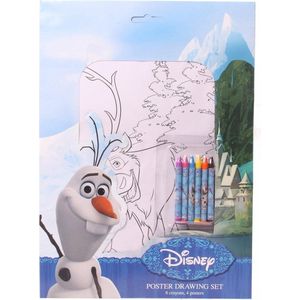 Disney Frozen-kleurset 23 X 32 Cm 10-delig