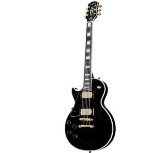 Epiphone Les Paul Custom Lefthand Ebony - Single-cut elektrische gitaar
