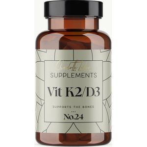 Vitamine K2/D3 - Charlotte Labee Supplementen - 60 capsules