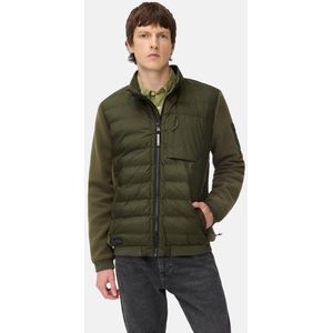 camel active - Blouson - Bosgroen - Gewatteerde-Fleece Mix