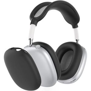 JHubers Goods - Zachte siliconen hoes voor hoofdtelefoon oorschelpen | Zwart | Duurzame bescherming | Hoofdtelefoon accessoire met siliconen beschermer.