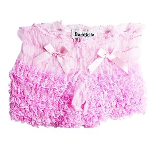 BamBella ® - Boxer short - Onesize - Sexy Erotische - Roze Dun kant gaas stof Ondergoed