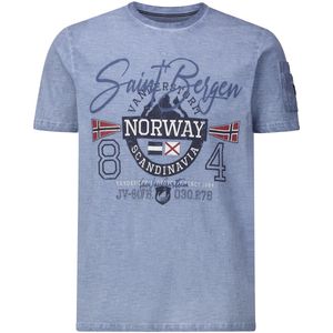 Jan Vanderstorm - HELGO - T-shirt - Blauw