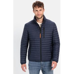 camel active Gewatteerde jas van gerecycled polyamide - Maat menswear-36 - Nachtblauw