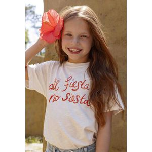 Zoe 78 Uniseks T-Shirt – All Fiesta No Siesta!  | Ammehoela 122-128