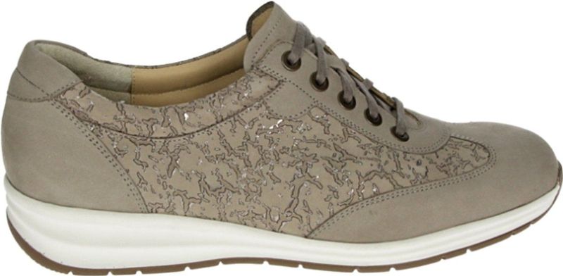 Durea - 6164 G - Dames Veterschoenen - Taupe