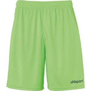 Uhlsport Center Basic Short Kinderen - Flash Groen / Zwart | Maat: 116