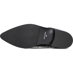 STEFANO LAURAN 22102 Enkellaarsjes - Enkelboots met rits - Dames - Zwart - Maat 36