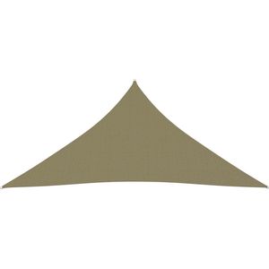 vidaXL-Zonnescherm-driehoekig-4x4x4-m-oxford-stof-beige