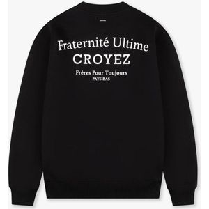 Croyez - Fraternité - Sweater - Zwart
