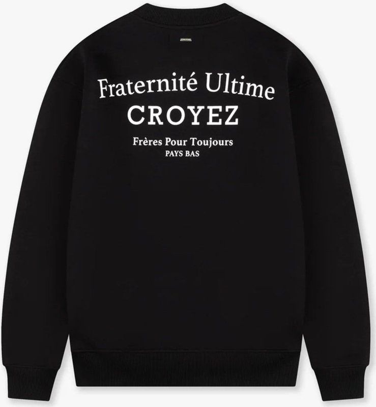 Croyez Fraternité Sweater - Black XXS