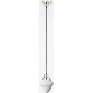 Art Deco Trade - Hanglamp aan snoer Acorn Small 20's Nikkel