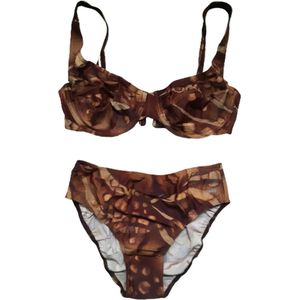 Tweka beugel bikini maat 36xB bruin