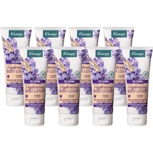 8x Kneipp Body lotion Relaxing (75 ml)