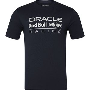 Oracle Red Bull Racing Logo Shirt Blauw 2024 XXXL - Max Verstappen - Sergio Perez