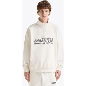 Diadora Sweatshirt 1/2 Zip Legacy White Alyssum