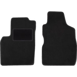 Voormatten zwart voor: Fiat Panda II hatchback (2002-2010)