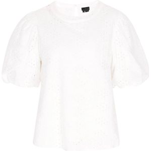 DreiMaster - Classic Look - Blouse - Met Ronde Hals - Normale Pasvorm