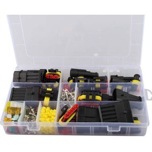 240 x 1/2/3/4/5/6-polige elektrische stekker met mini-platte zekeringen.
