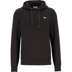 Lacoste heren hoodie sweatshirt - zwart - Maat: 3XL