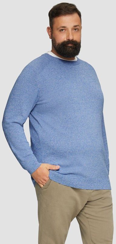 s.Oliver - Gebreide Trui - Ronde Hals - Raglanmouwen