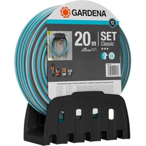 GARDENA Classic wandhouder - 20m tuinslang (1/2"""") 20m"" - incl. armaturen - 12 jaar garantie