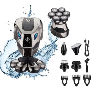 Equivera Skull Shaver - Scheerapparaat heren - Hoofd Kaal Scheren - Multifunctioneel - Scheerapparaat