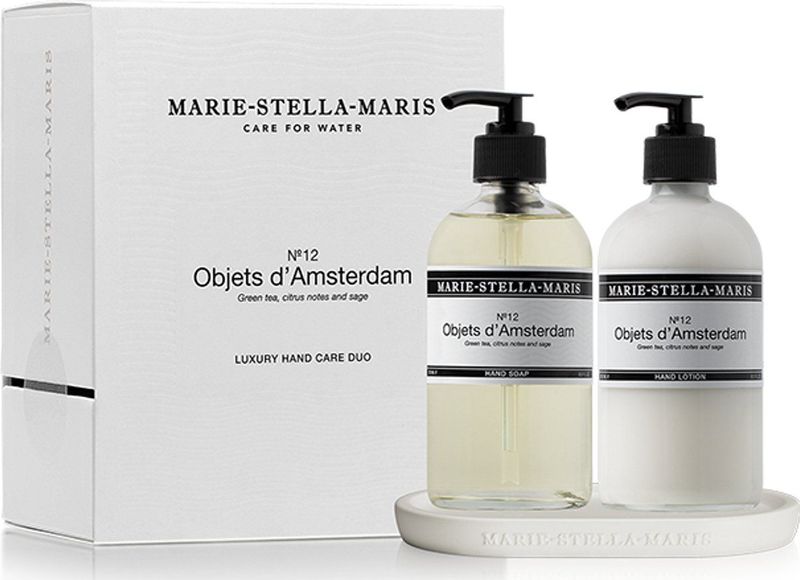 Marie-Stella-Maris - No.12 Objets d’Amsterdam - Handverzorgingsset - 250 ml + 250 ml + Tray