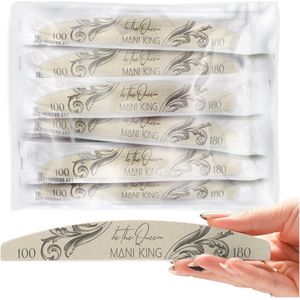 Mani King Royal Nagelvijl Halve Maan 100/180 - 50 stuks