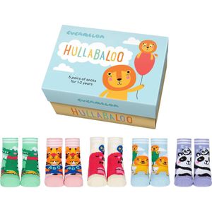 Oddsocks - Sokken - Babysokken -Hullabaloo - 1-2 jaar - 5 Paar - Cadeaudoos