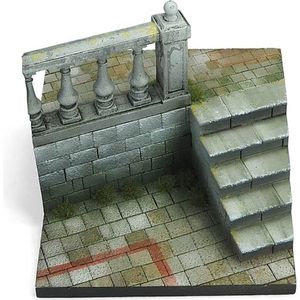 1:35 Vallejo SC010 City Stairs Diorama Plastic Modelbouwpakket