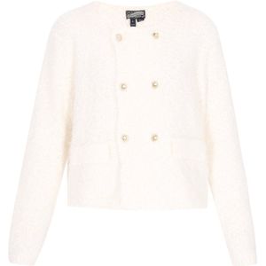 DreiMaster - Vintage - Gebreid Vest - Offwhite