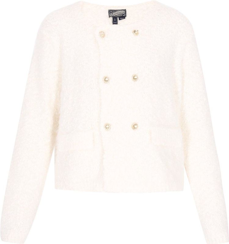 DreiMaster - Vintage - Gebreid Vest - Offwhite