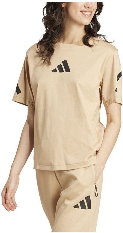 adidas - T-shirt - Zwart - 100% Katoen - Ultraviolet Protect Factor (UPF)