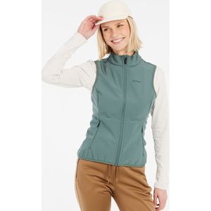 Protest Prtchaos – Bodywarmer Dames – Softshell fleece – Zak met rits – Evergreen