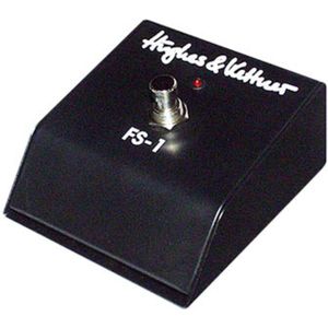 Hughes & Kettner FS-1 voetschakelaar 1-fach met LED, 5m kabel - Voetschakelaar voor gitaarversterkers