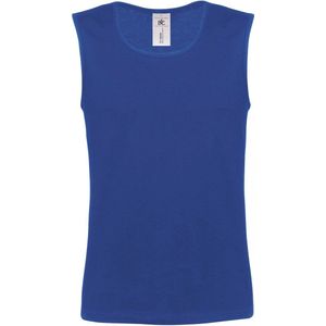 Tank Top Heren M B&C Mouwloos Royal Blue 100% Katoen
