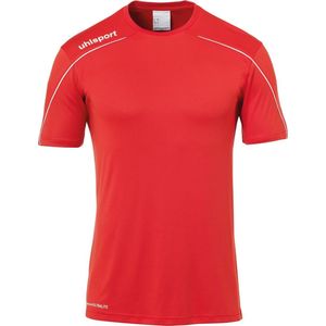 Uhlsport Stream 22 Teamshirt Heren Sportshirt - Maat M  - Mannen - rood/wit