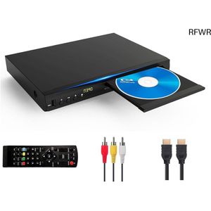 RFWR® Multimedia Blu-ray Speler met Dolby Audio en Full HD 1080p