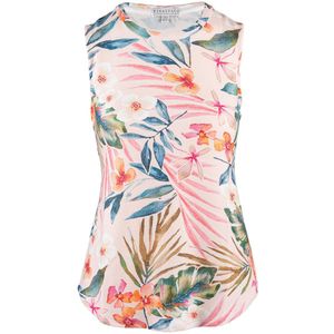 PJ Salvage - Top - Rosa - Mouwloos - Normale Pasvorm