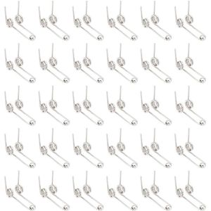 Allecto Plus - 30 stuks dubbele twist roestvrij stalen mechanische torsieveer set - Reparatie en doe-het-zelf reserveaccessoires