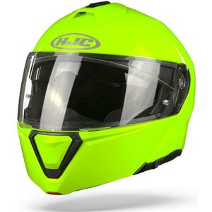 HJC I90 Fluorgeel Systeemhelm - Motorhelm  - Maat S