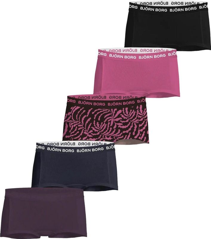 Björn Borg - Boxershorts - Roze - 5-Pack - Cotton Stretch