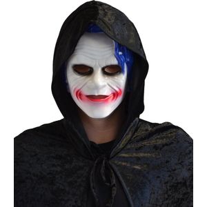 Partychimp Gezichtsmasker Joker Halloween Masker Voor Bij Carnavalskleding Heren Carnavalskleding Dames Carnaval Accessoires Carnaval- Plastic