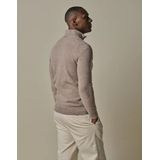 Profuomo - Half Zip Pullover - Beige - Wol Blend