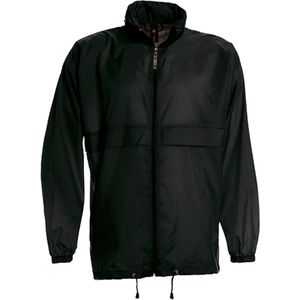 Windjas 'Sirocco Men Windbreaker' B&C Collectie maat 3XL Zwart