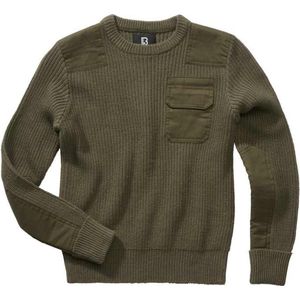 Brandit - BW unisex Kinder Pullover/trui - Kids 134/140 - Groen